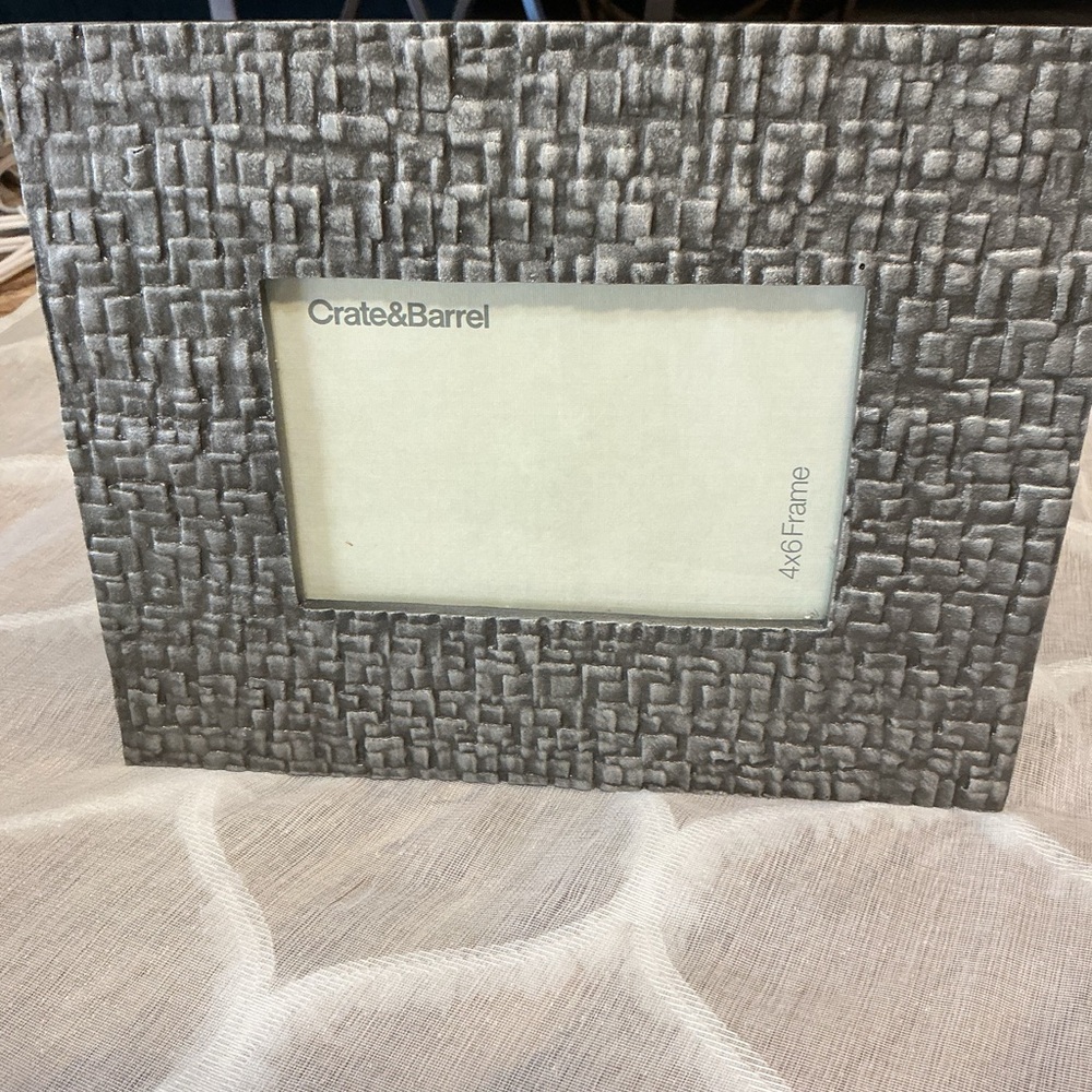 Crate&Barrel Mosaic Gray Frame